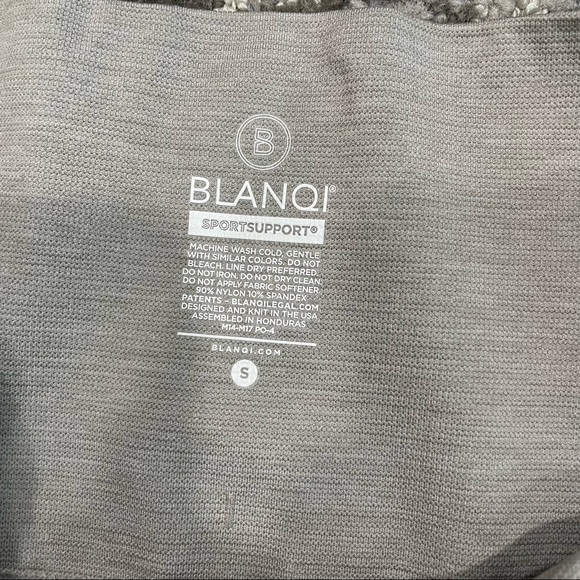 BLANQI Grey Sport Support Maternity Athletic Contour Leggings Sz Small - Picture 12 of 13